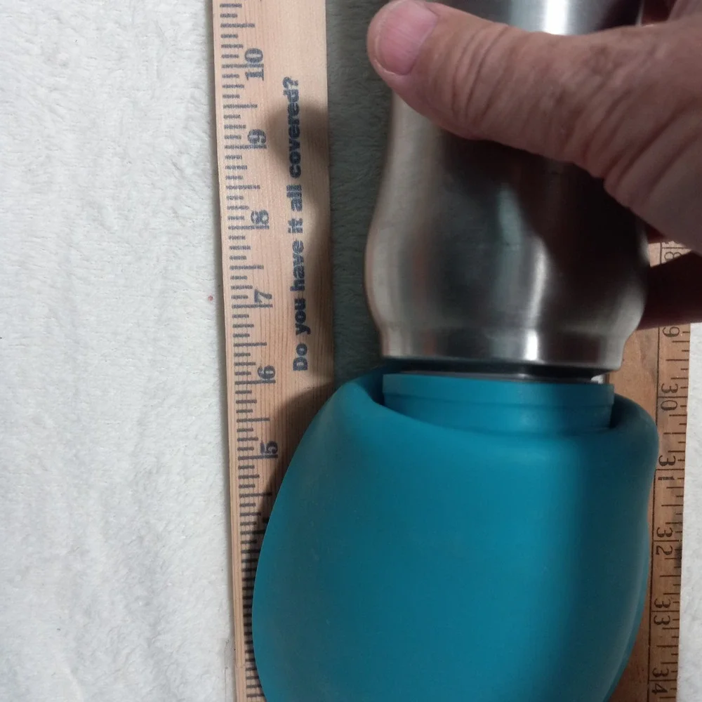 Portable Dog Water Bottle Travel Feeder Bowl Leakproof Puppy Drink messy mutts